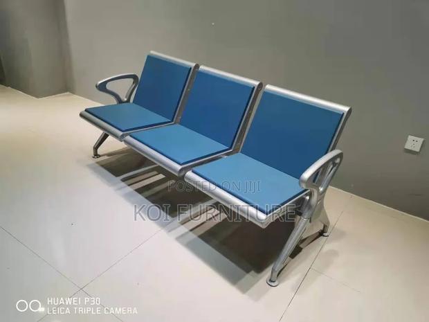 Office Bench; Intro Three Seaters Reception Leather Benches