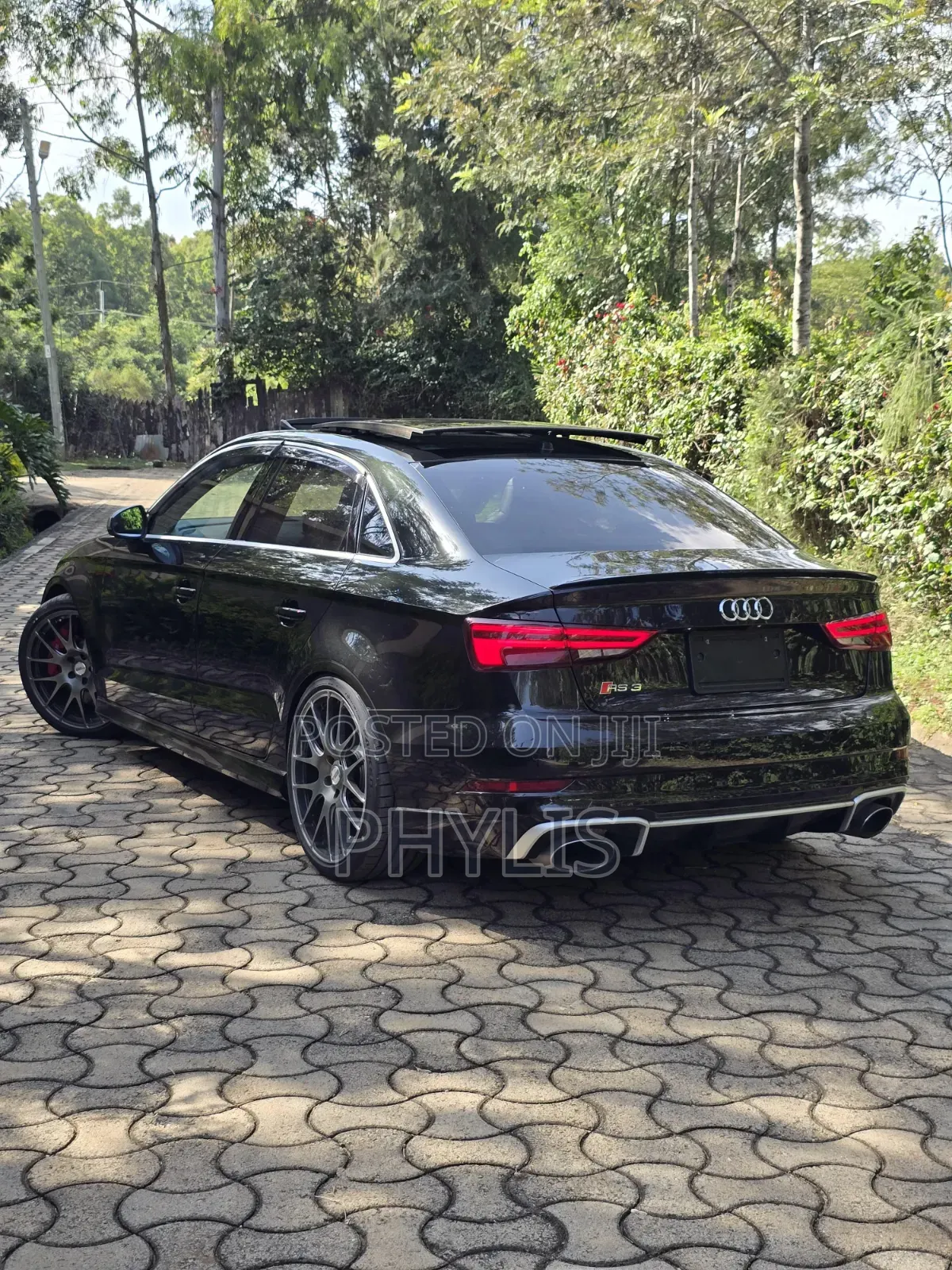 Audi RS3 2018 Black