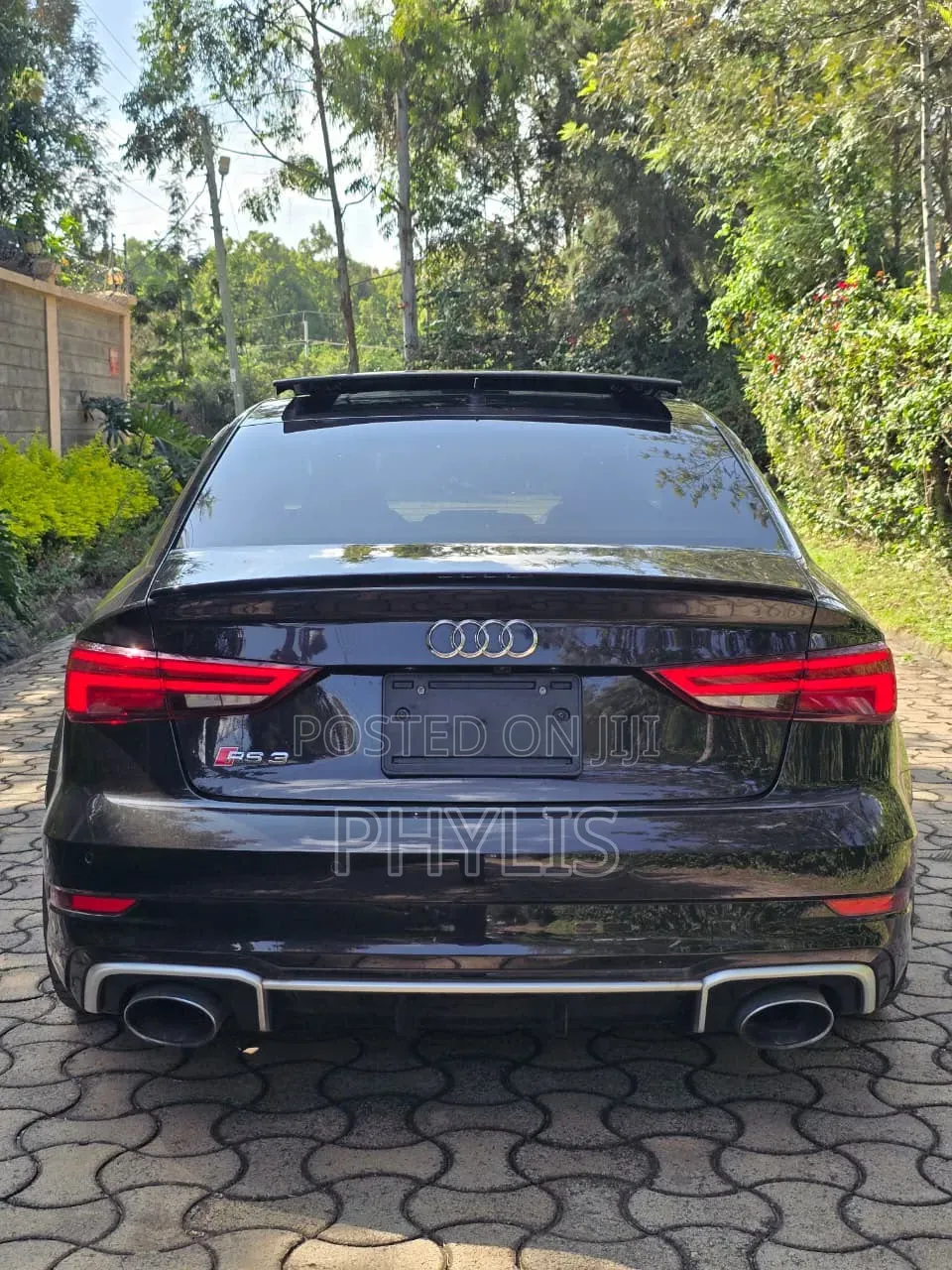 Audi RS3 2018 Black