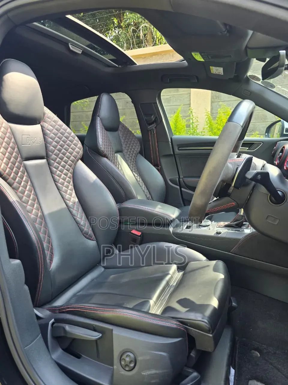 Audi RS3 2018 Black