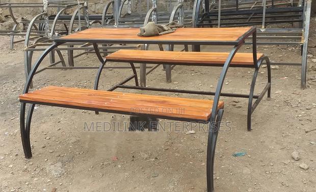 Epp Wooden Metallic Foldable Benches