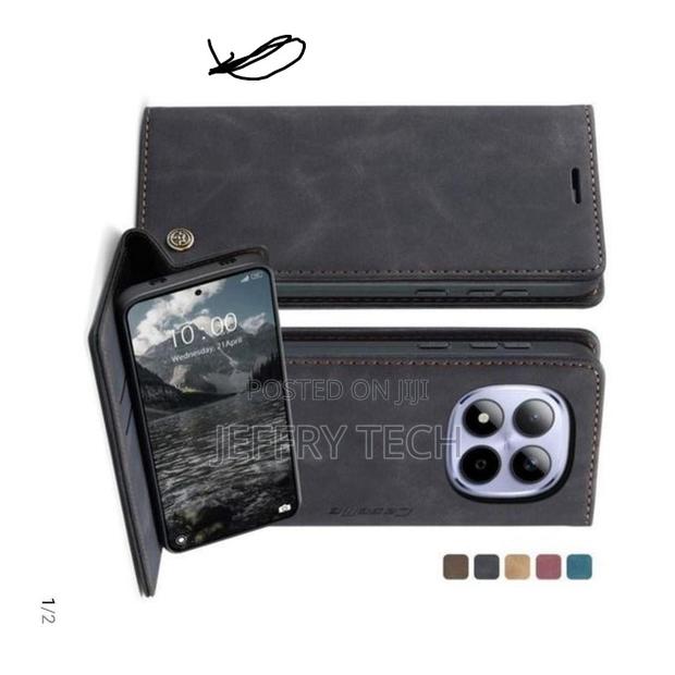 Case for Poco M8 5g Flip Wallet Leather Case - thumbnail 2