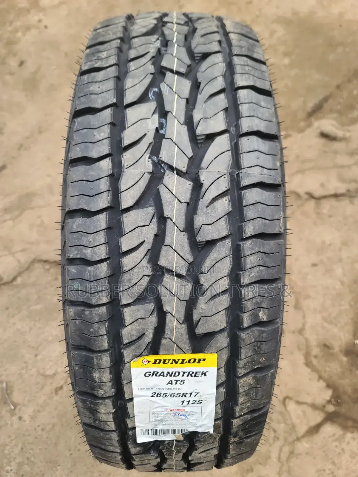 265 /65 R17 Dunlop Tyres Grandtrek 112 S a/T5 All-Terrain