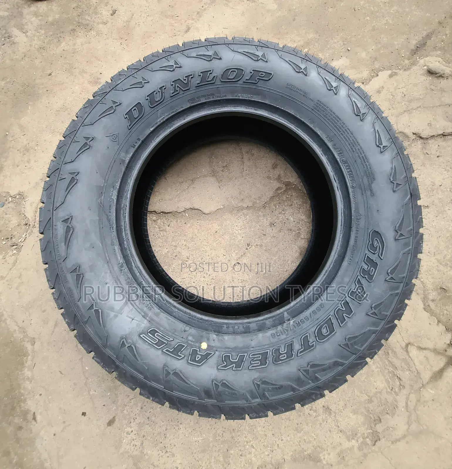 265 /65 R17 Dunlop Tyres Grandtrek 112 S a/T5 All-Terrain