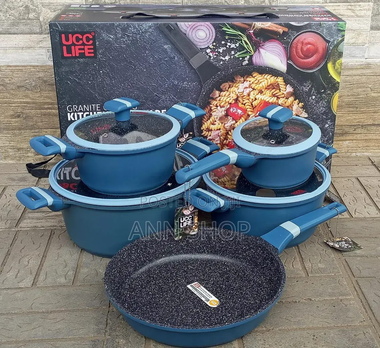 11 Pieces Cookware