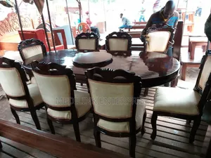 Elgin 8-Seater Antique Dinning Table Set