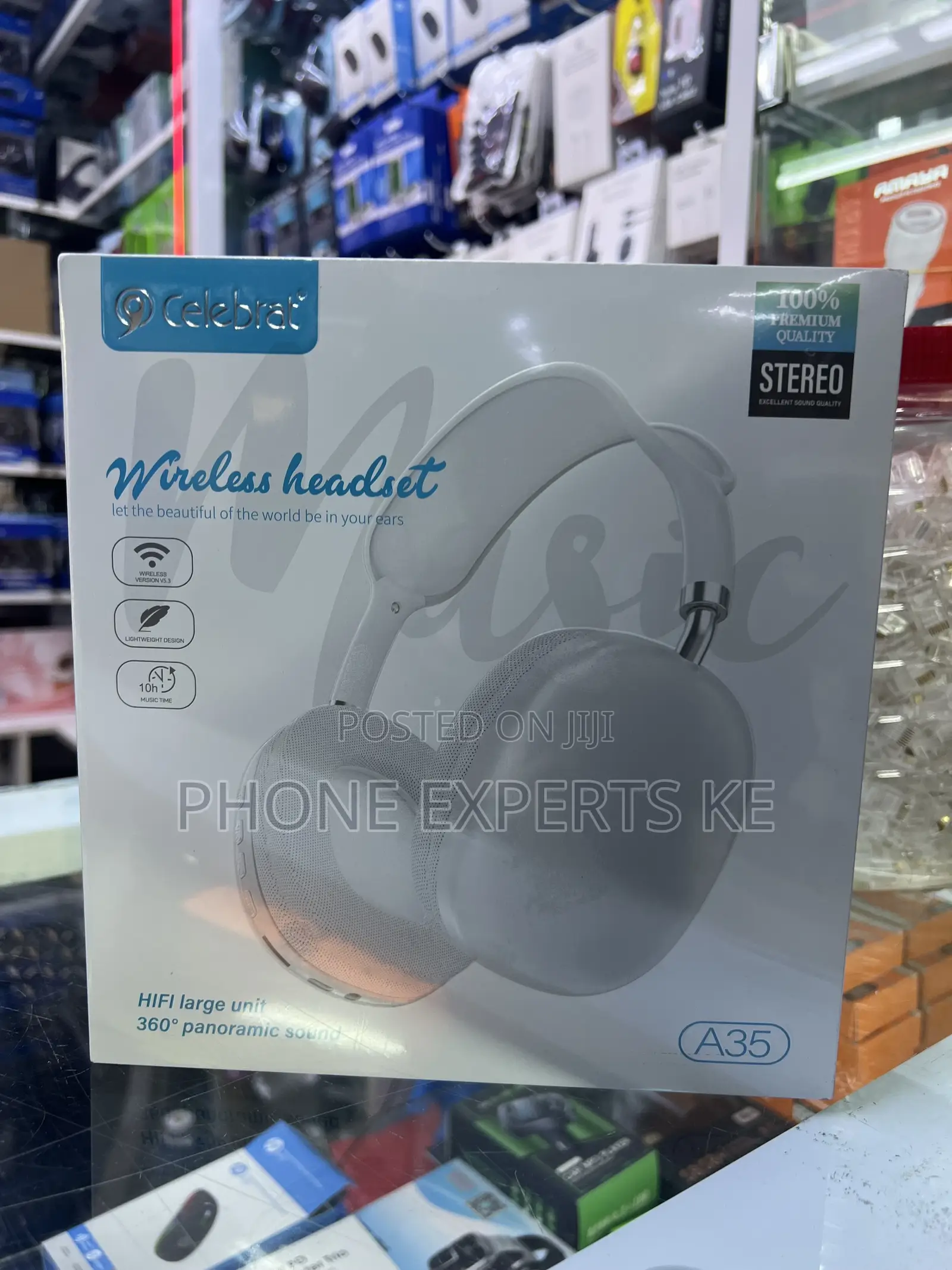 Celebrat Wireless Headphones