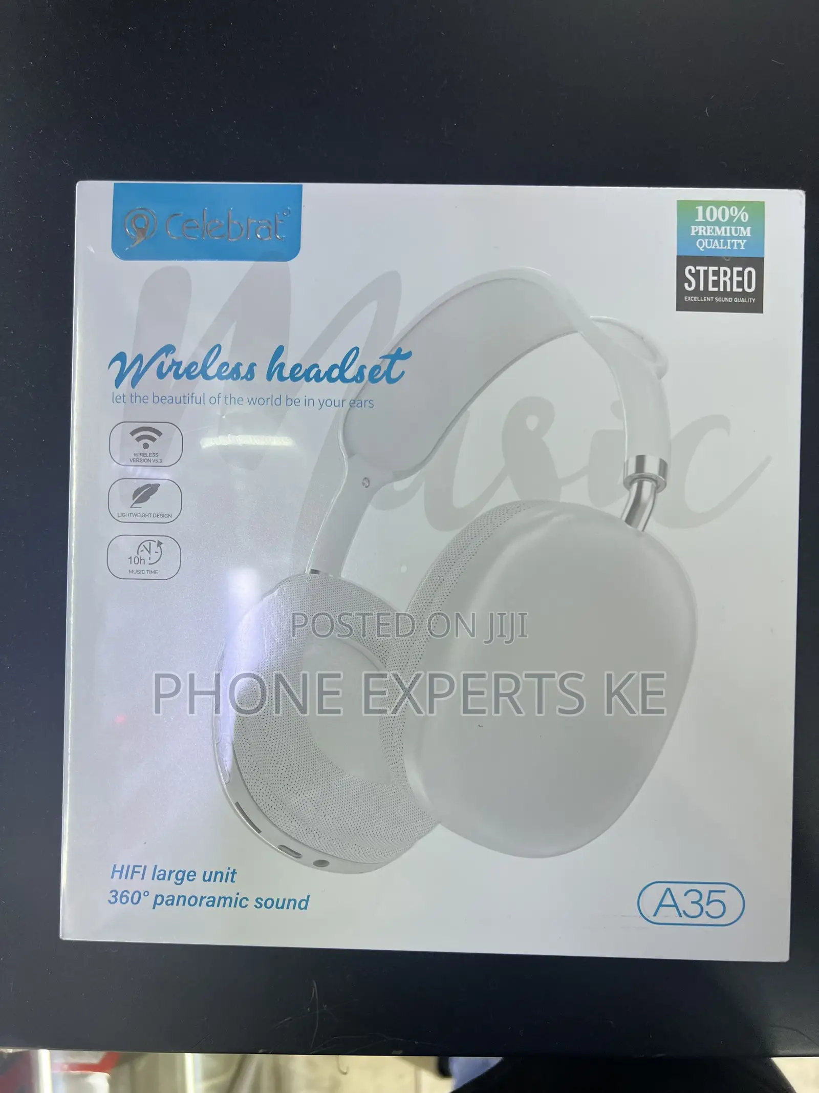 Celebrat Wireless Headphones