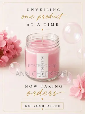 Creamy Vanilla Scented Candle