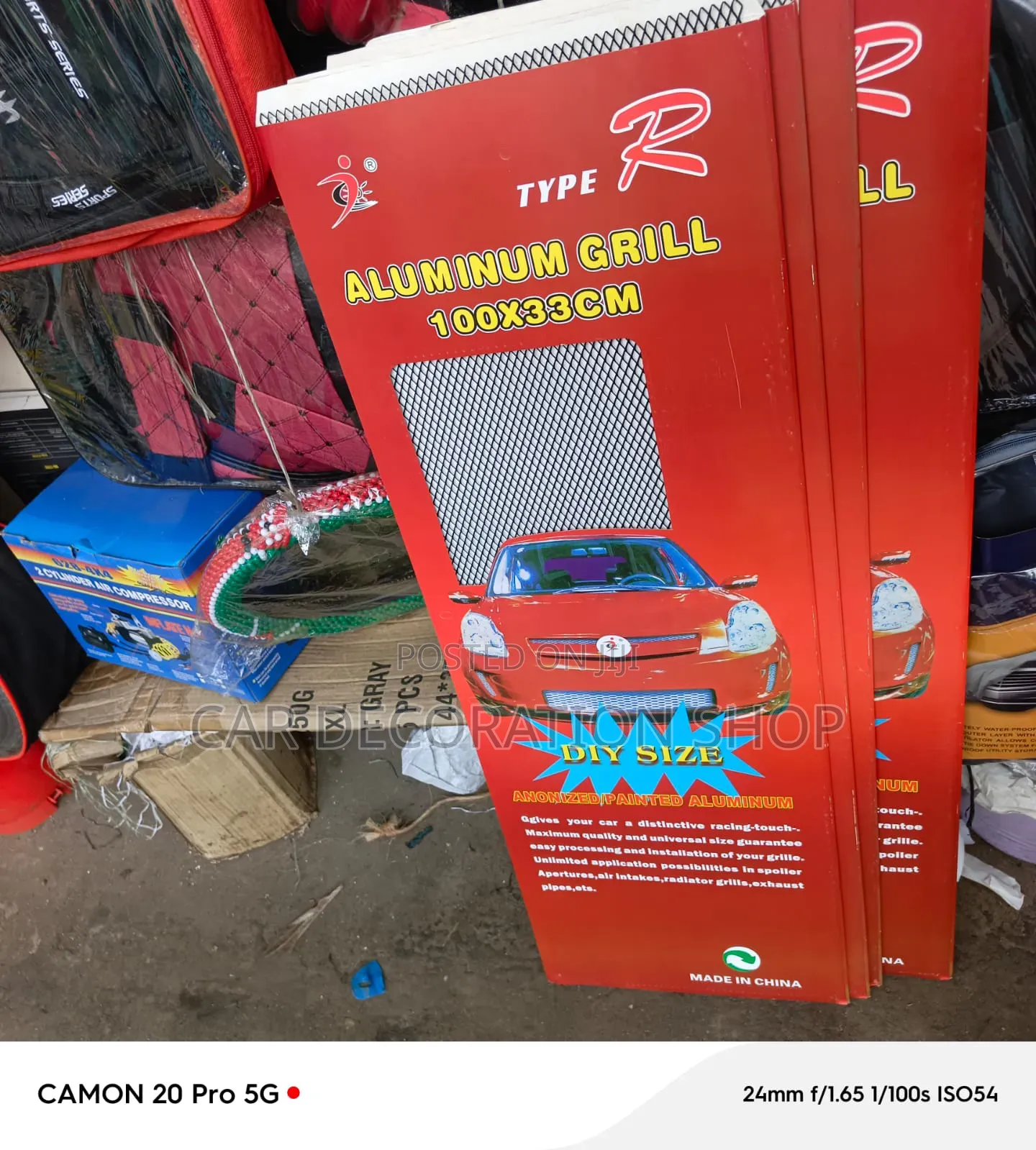Aluminum Grill Mesh Highly Versatile Bendable From R Front Bumper Vent
