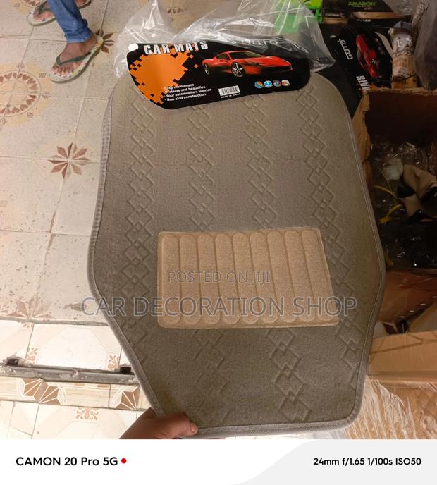 Baije Front Rear Interior Floor Woolen Textured Mats