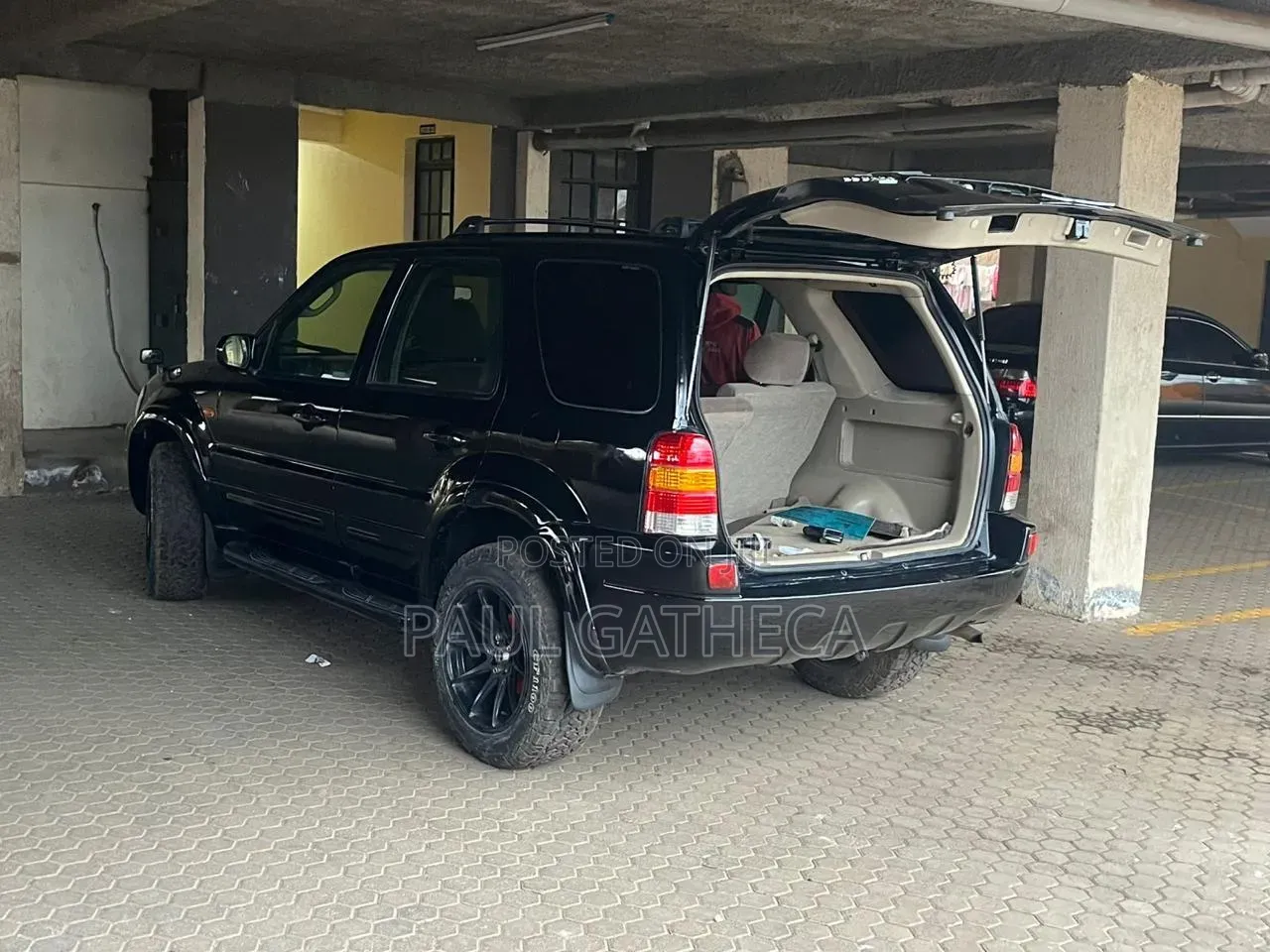 Ford Escape Hybrid 2007 Black