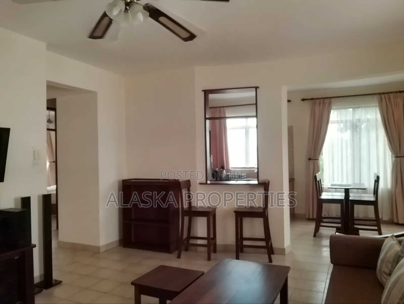 Furnished 2bdrm Apartment to Let in Nyali Estate