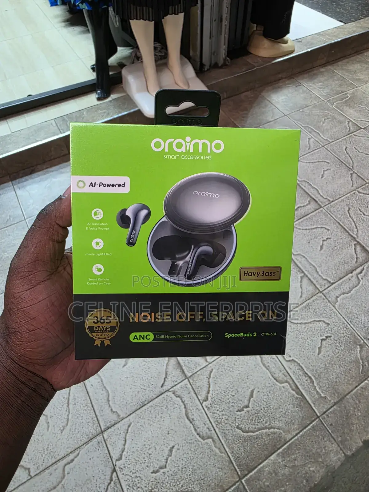 Oraimo Spacebud 2 With Hybrid Noise Cancellation
