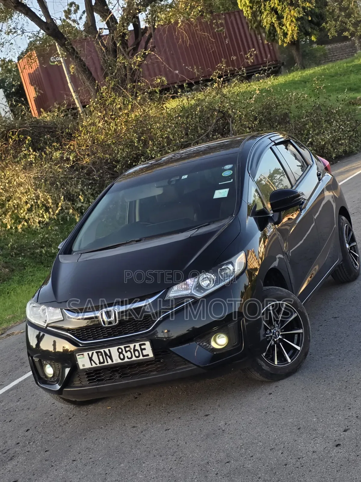 Honda Fit 2017 Black