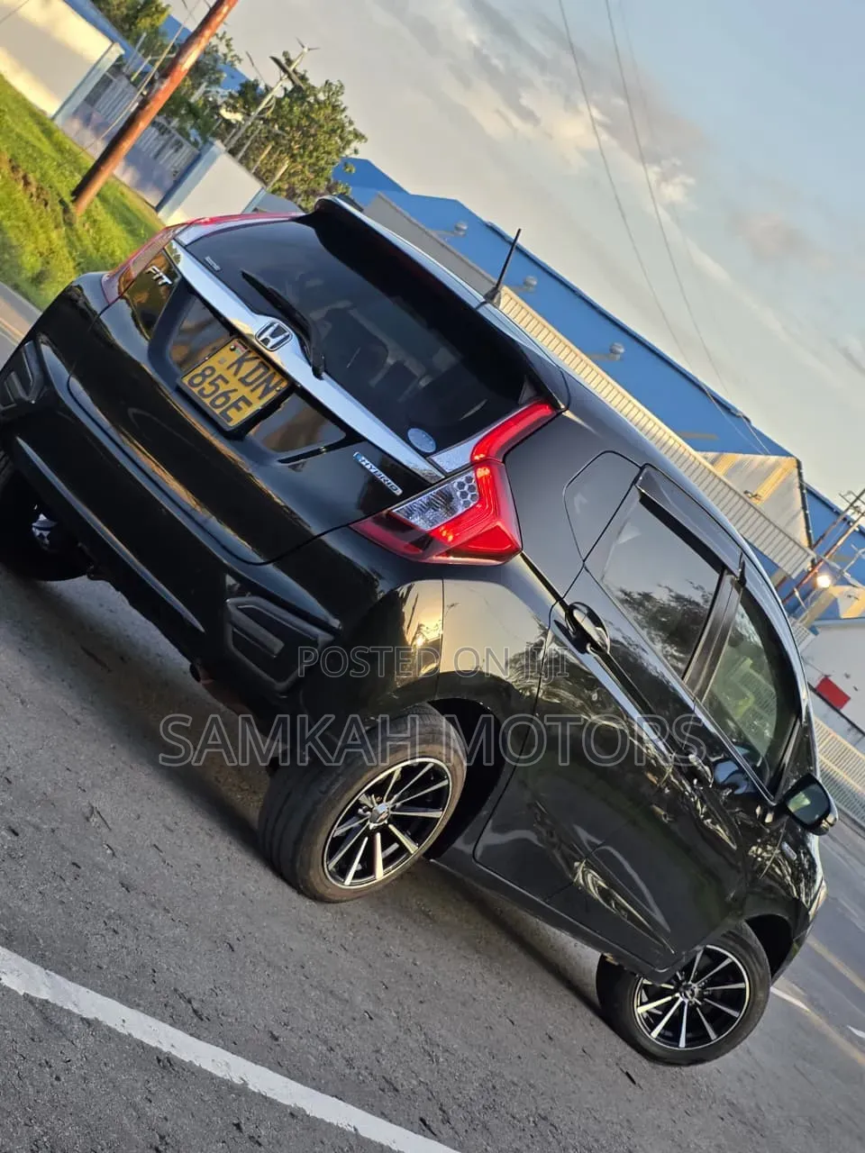 Honda Fit 2017 Black