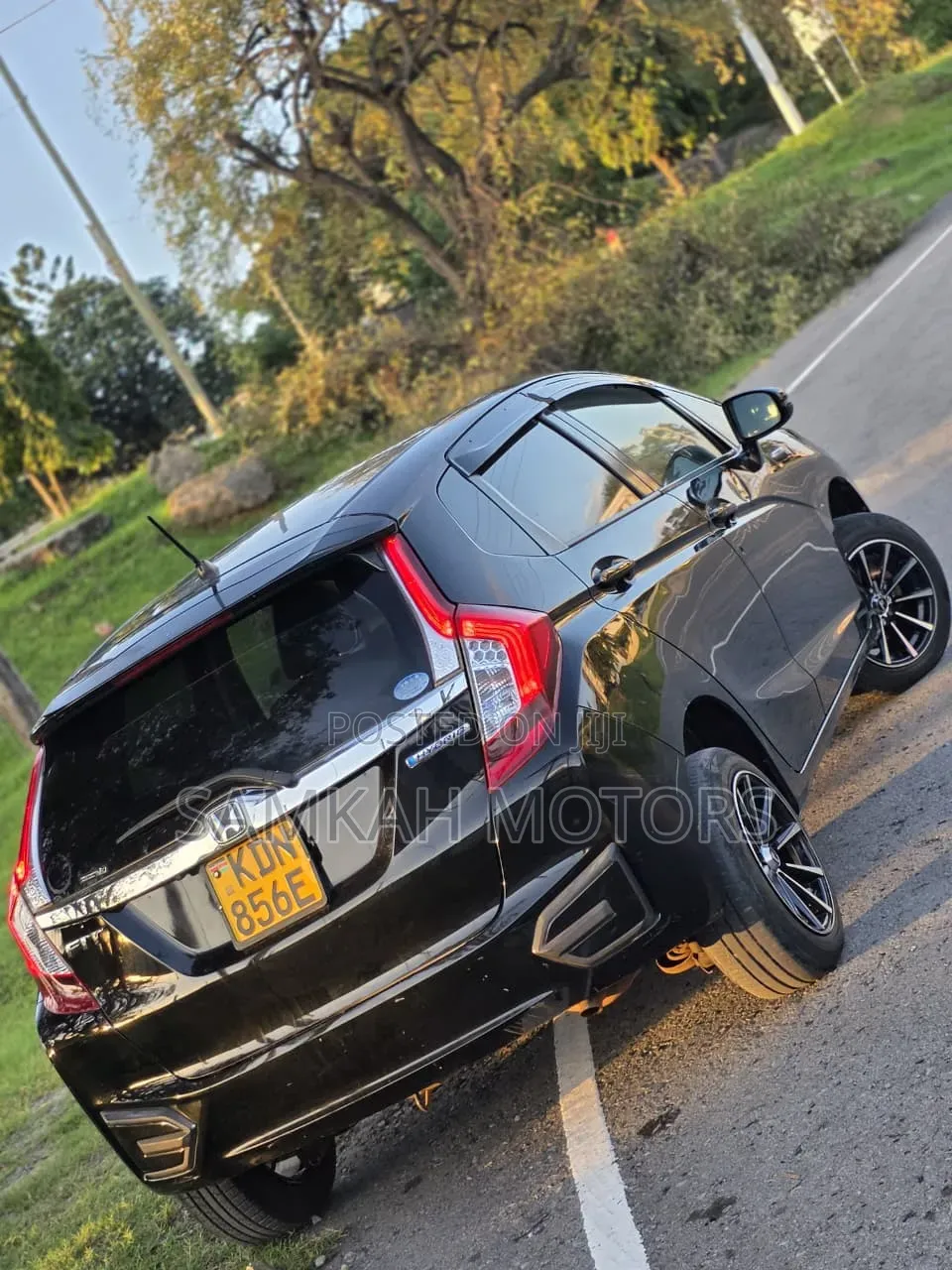 Honda Fit 2017 Black