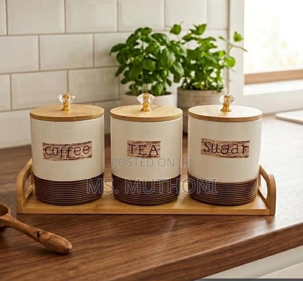 *800ml Coffee ,Tea ,Sugar Canisters