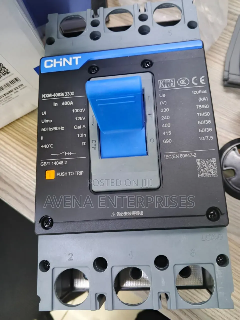 Chint McCb 400amp 3pole