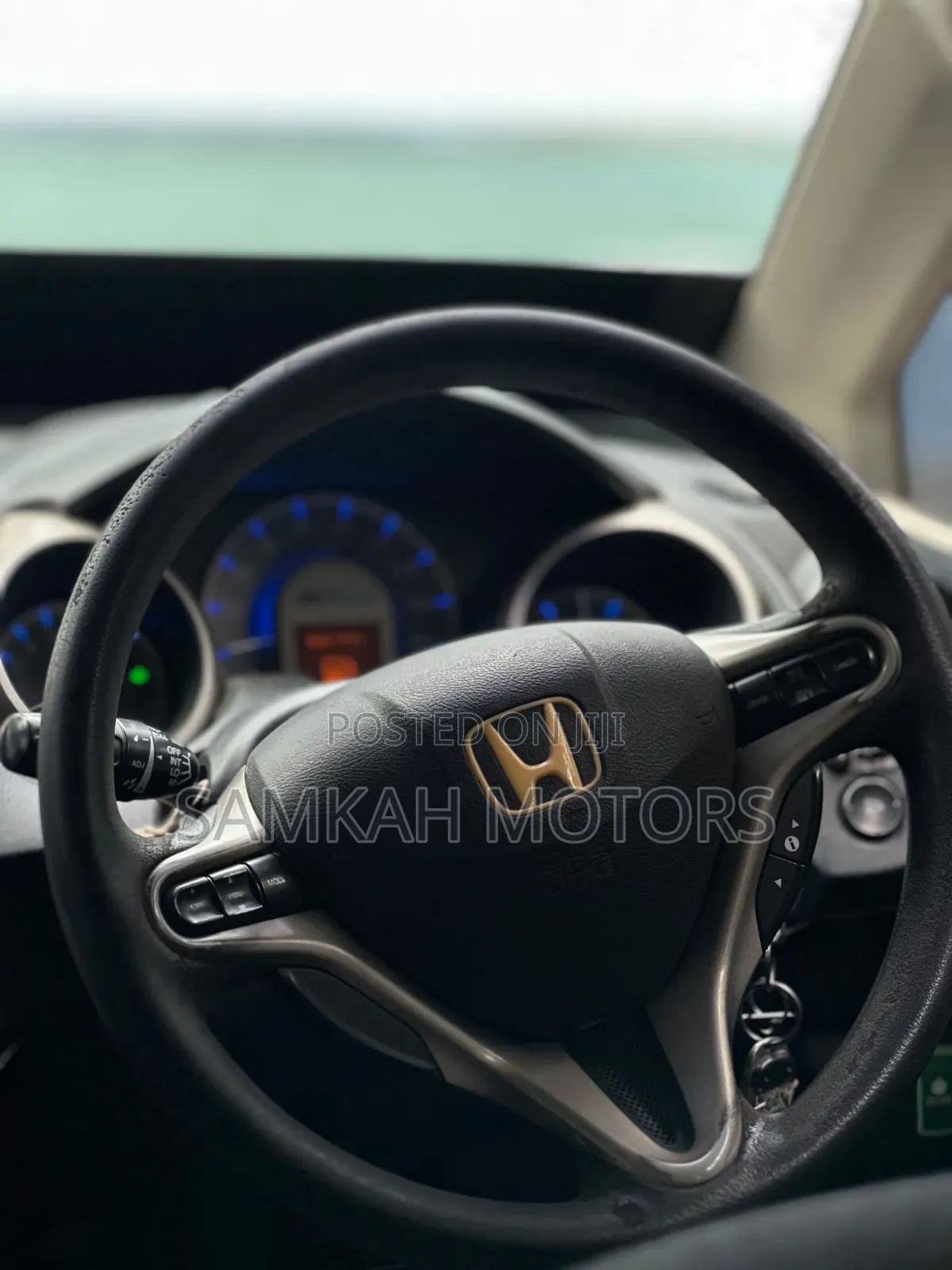 Honda Fit 2014 Blue