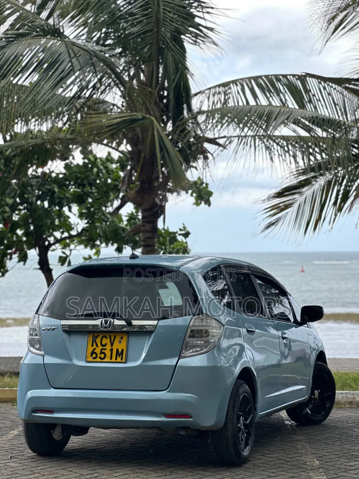 Honda Fit 2014 Blue