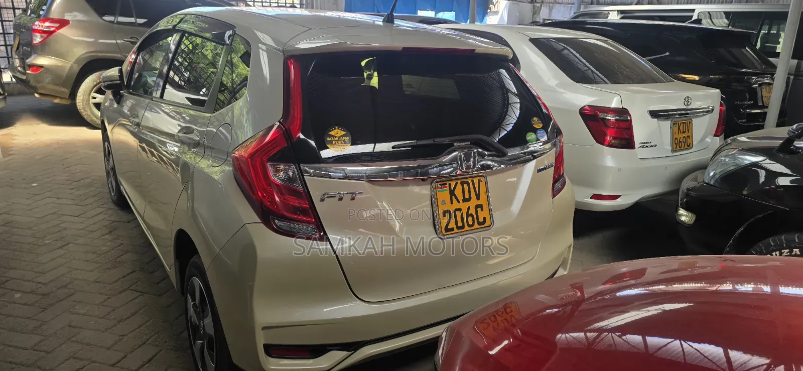 Honda Fit 2018 White