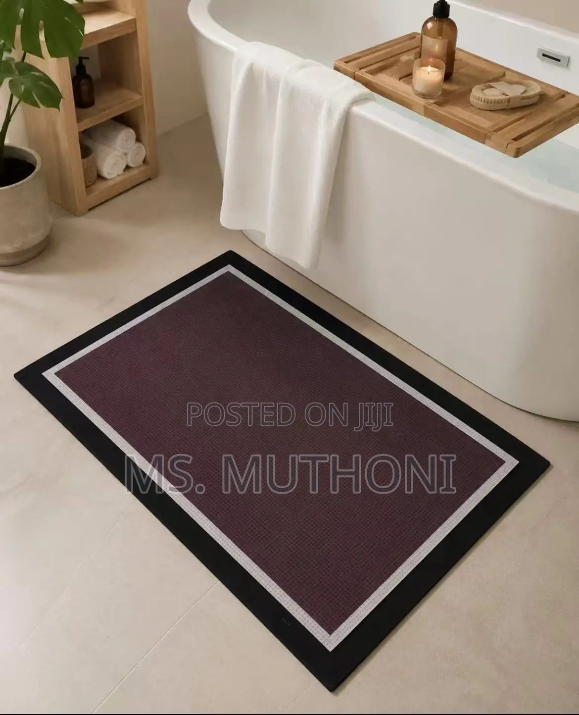 40*60 Cm Absorbent Bathroom / Door Mat