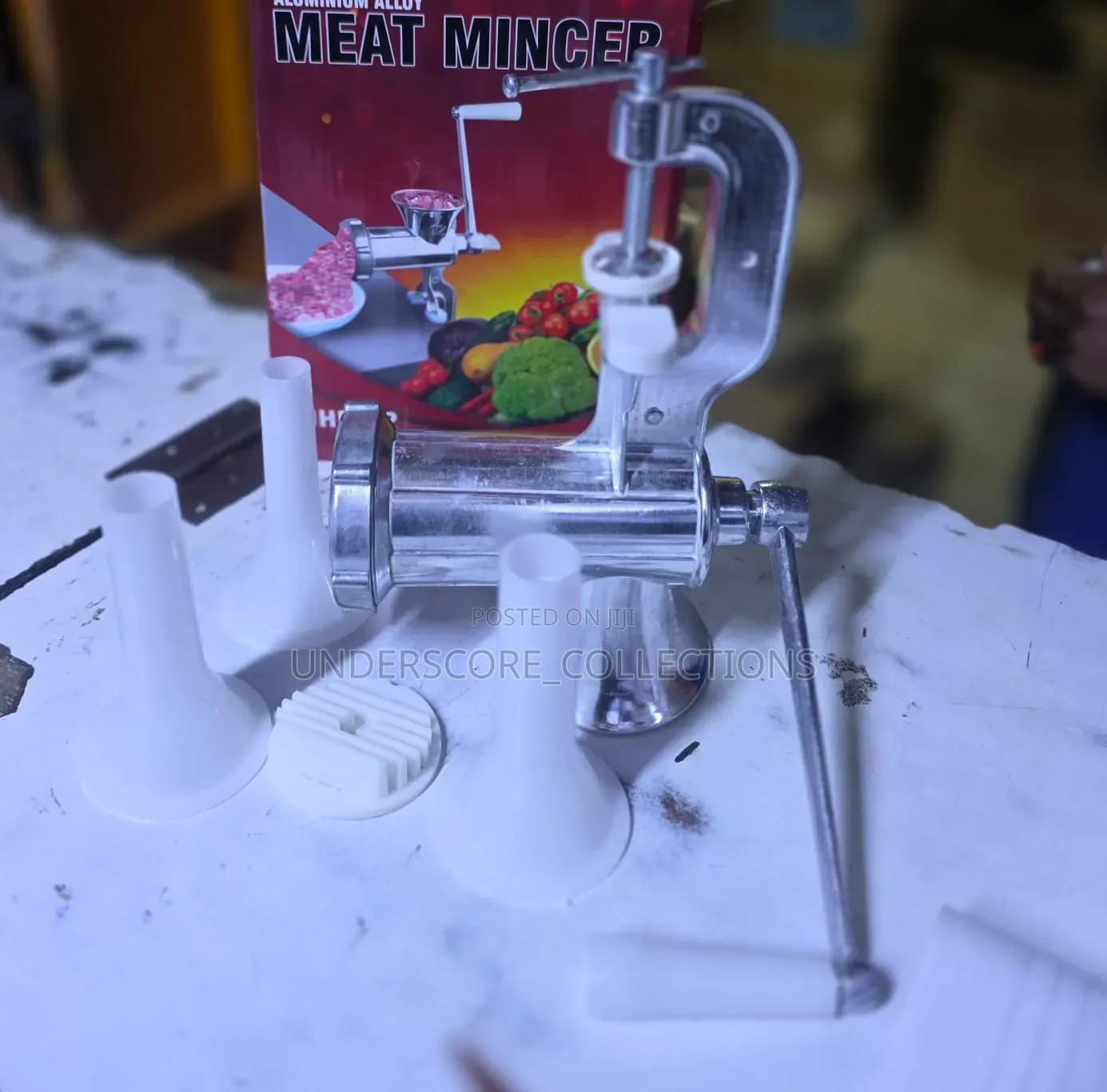 Manual Meat Mincer With Sausage Rolls Maker