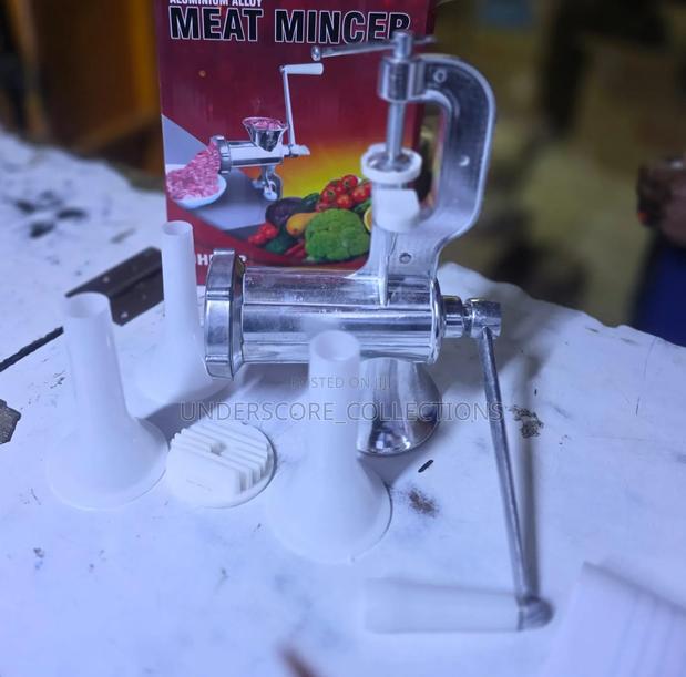 Manual Meat Mincer With Sausage Rolls Maker