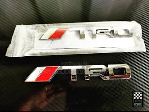 3d Metallic Toyota Racing Development (Trd) Customized Emblem