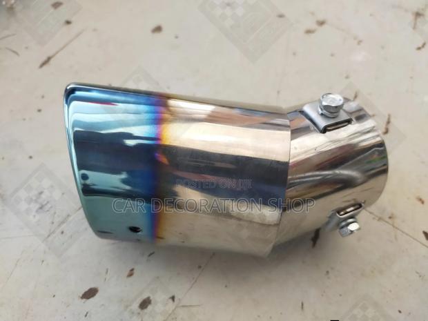 Single Exhaust Tip Corrosion Resistant ,Uses Bolt or Welding 4 Fittin