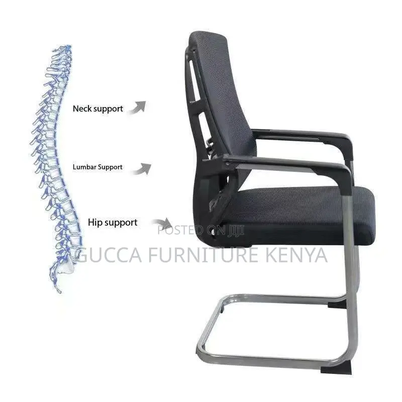 Ergonomic Strong Mesh Guest Office Chair