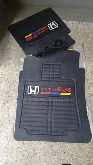 Suv Honda Branded Mats Durable Rubber,Nonslipery, Easy To Clean