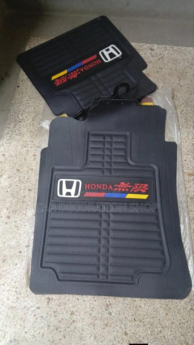 Suv Honda Branded Mats Durable Rubber,Nonslipery, Easy To Clean