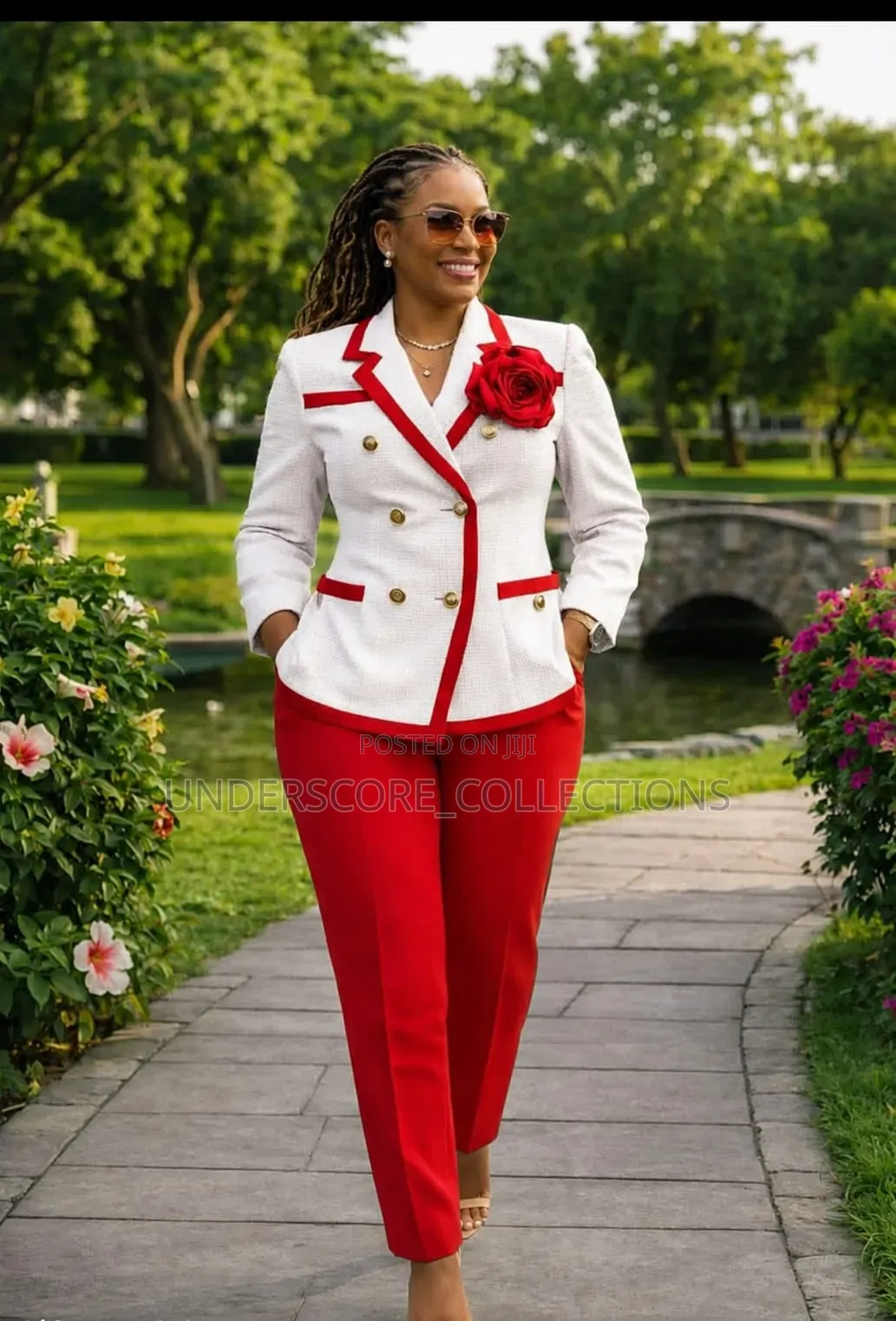 Ladies Vibrant Colours Official Trousers Suits