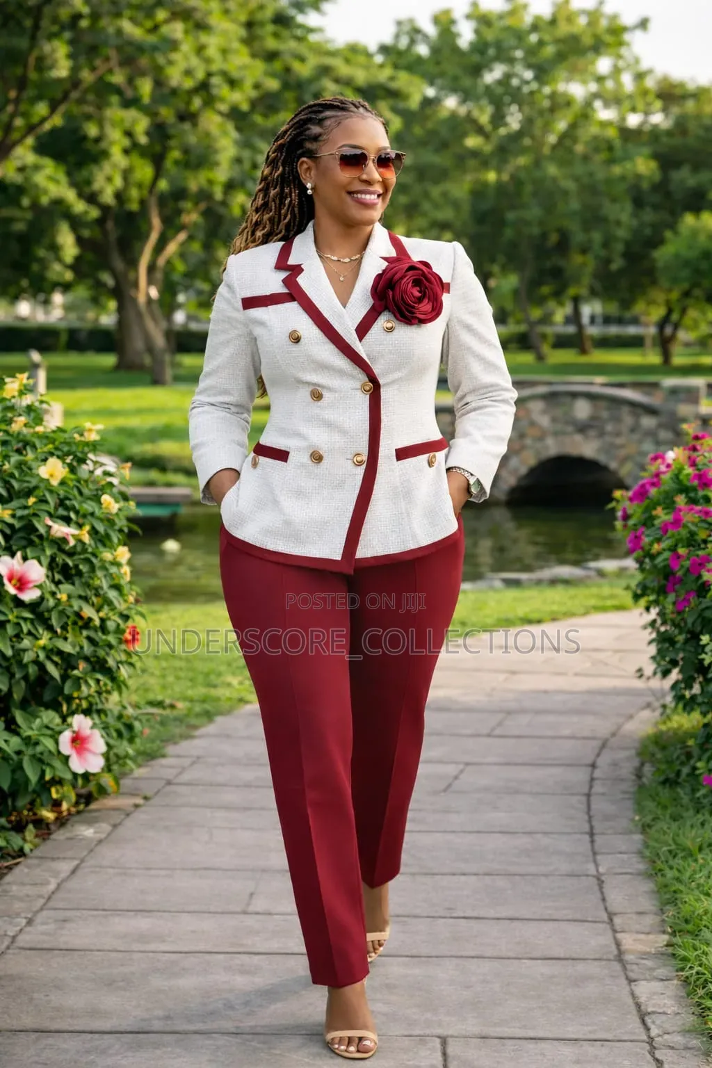 Ladies Vibrant Colours Official Trousers Suits