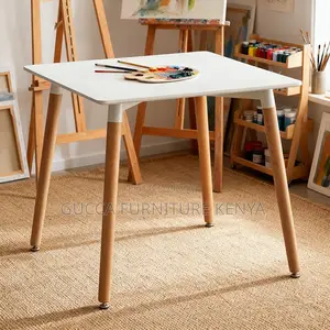 Modern Square Marble Garden Dining Table