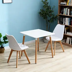 Modern Square Marble Garden Dining Table
