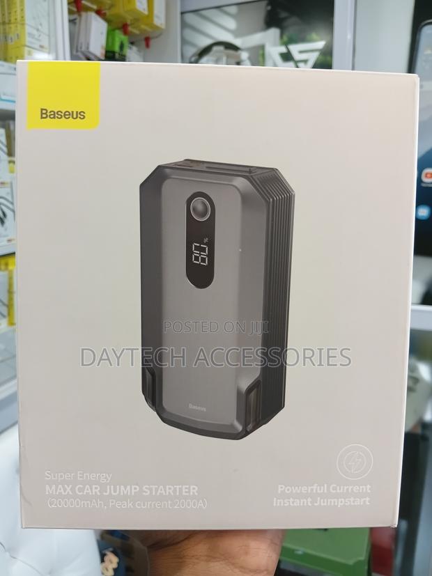 This Is a Baseus Super Energy Max 20000mah Car Jump Starter.