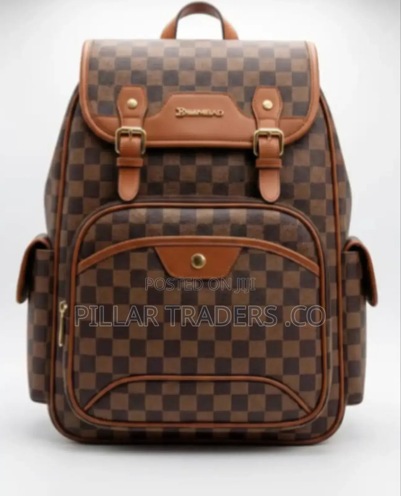 Luxury Leather Backpack for Men – Fashion Travel Bag