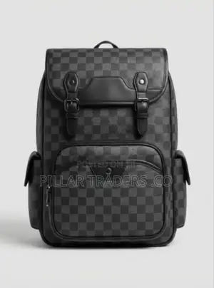 Luxury Leather Backpack for Men – Fashion Travel Bag