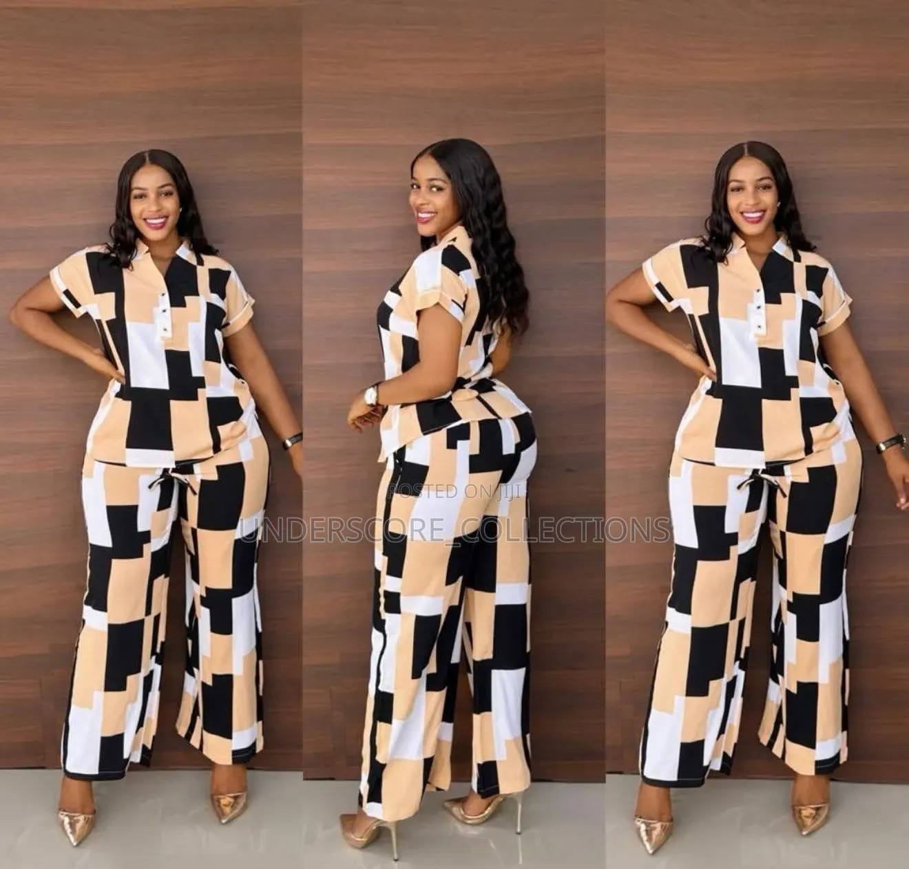 Ladies Fancy Coloured Two Piece Set