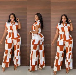 Ladies Fancy Coloured Two Piece Set