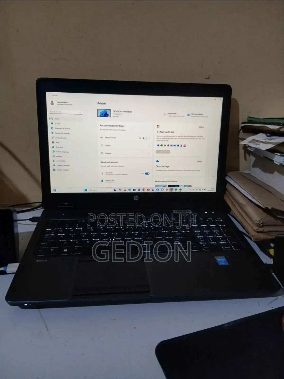 Laptop HP ZBook 15 16GB Intel Core 7 SSD 1.5T