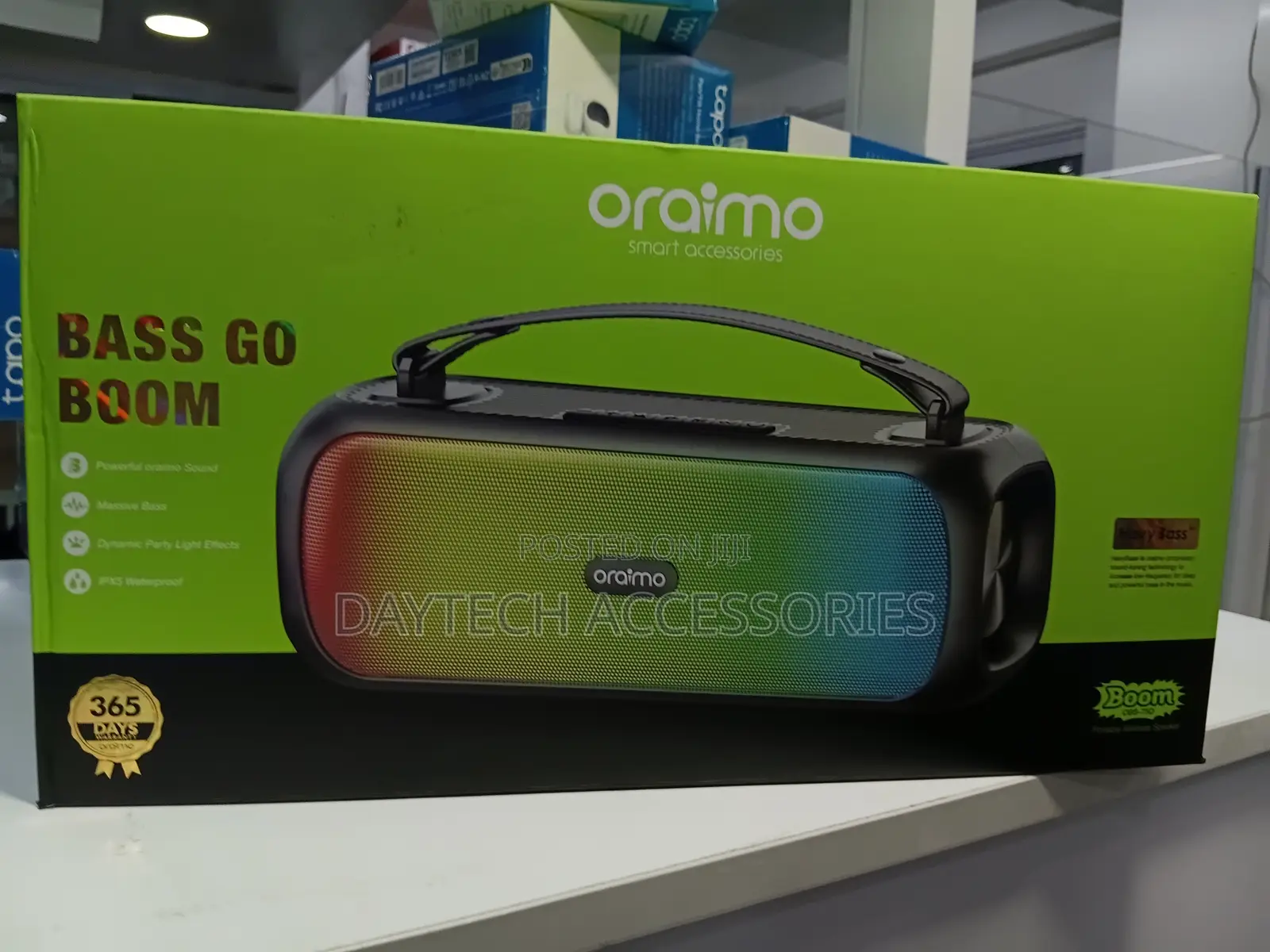Oraimo Boom Obs-75d Portable Wireless Speaker | Heavy Bass Party Sound