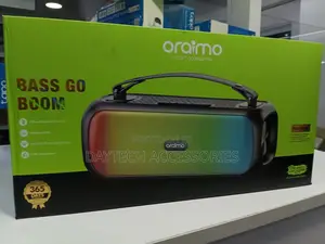 Oraimo Obs-75d Portable Bluetooth Speaker - 30w, 3600mah, Black