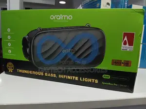 Oraimo Spacebox Pro (Model Obs-682) 80w Wireless Speaker in Black.