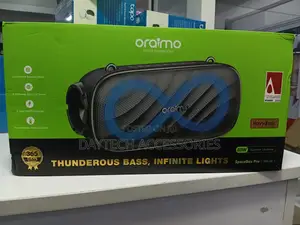 Oraimo Spacebox Pro 80w Karaoke-Support Wireless Speaker - Black