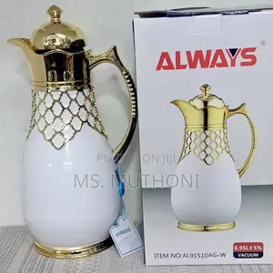 1.0l Arabic-Style Vacuum Flask With Good Accents