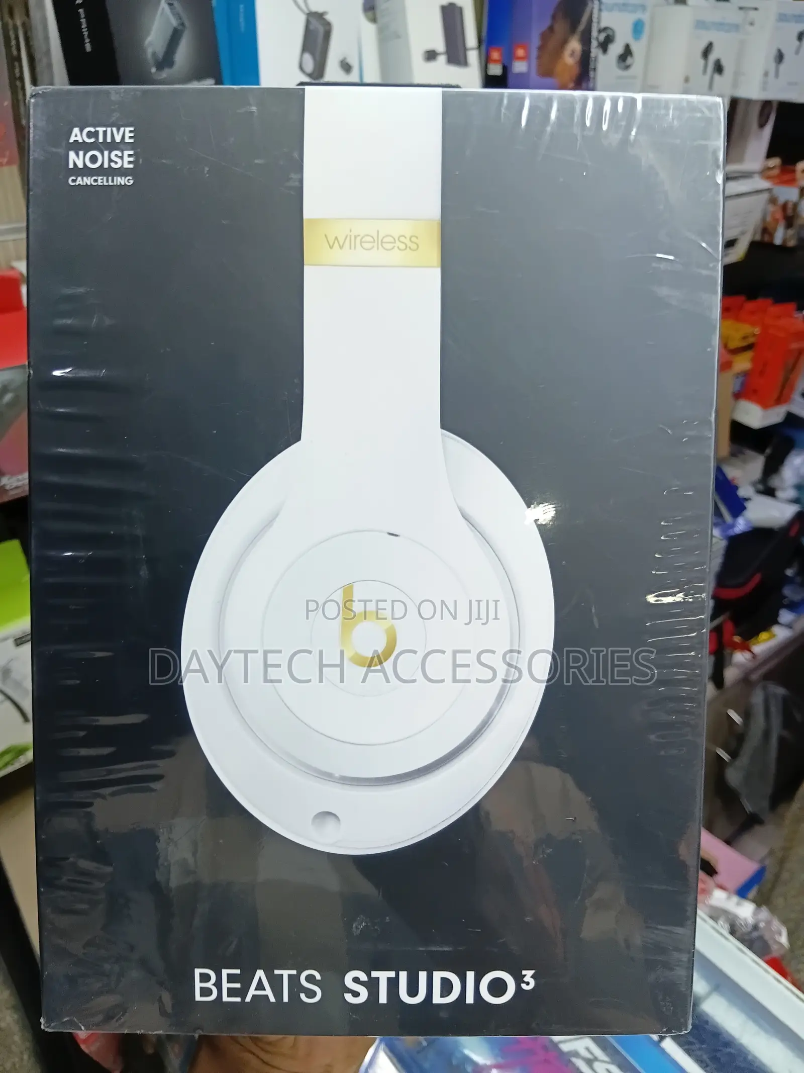 These Are Beats Studio3 Wireless Noise-Cancelling Headphones in White